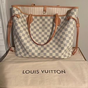 Louis Vuitton MM neverfull tote